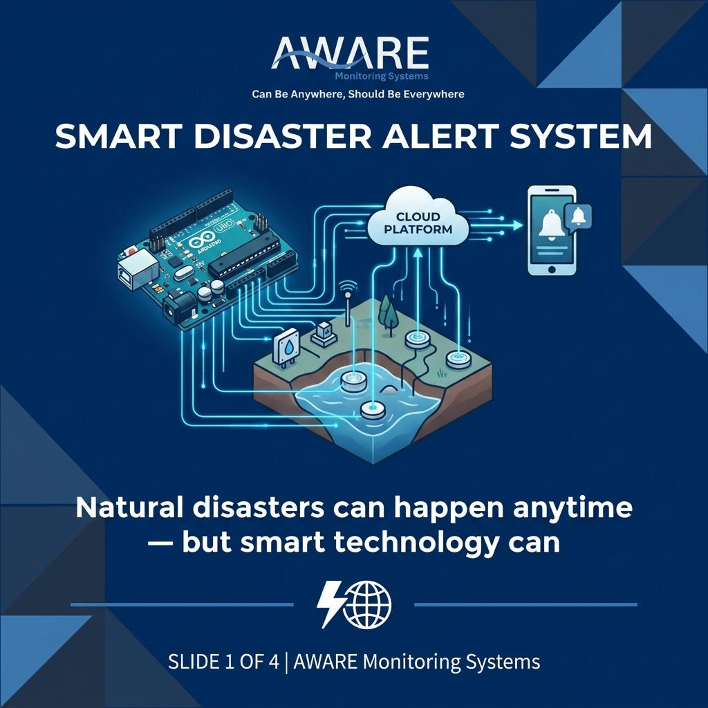 Slide 1 — Smart Disaster Alert System