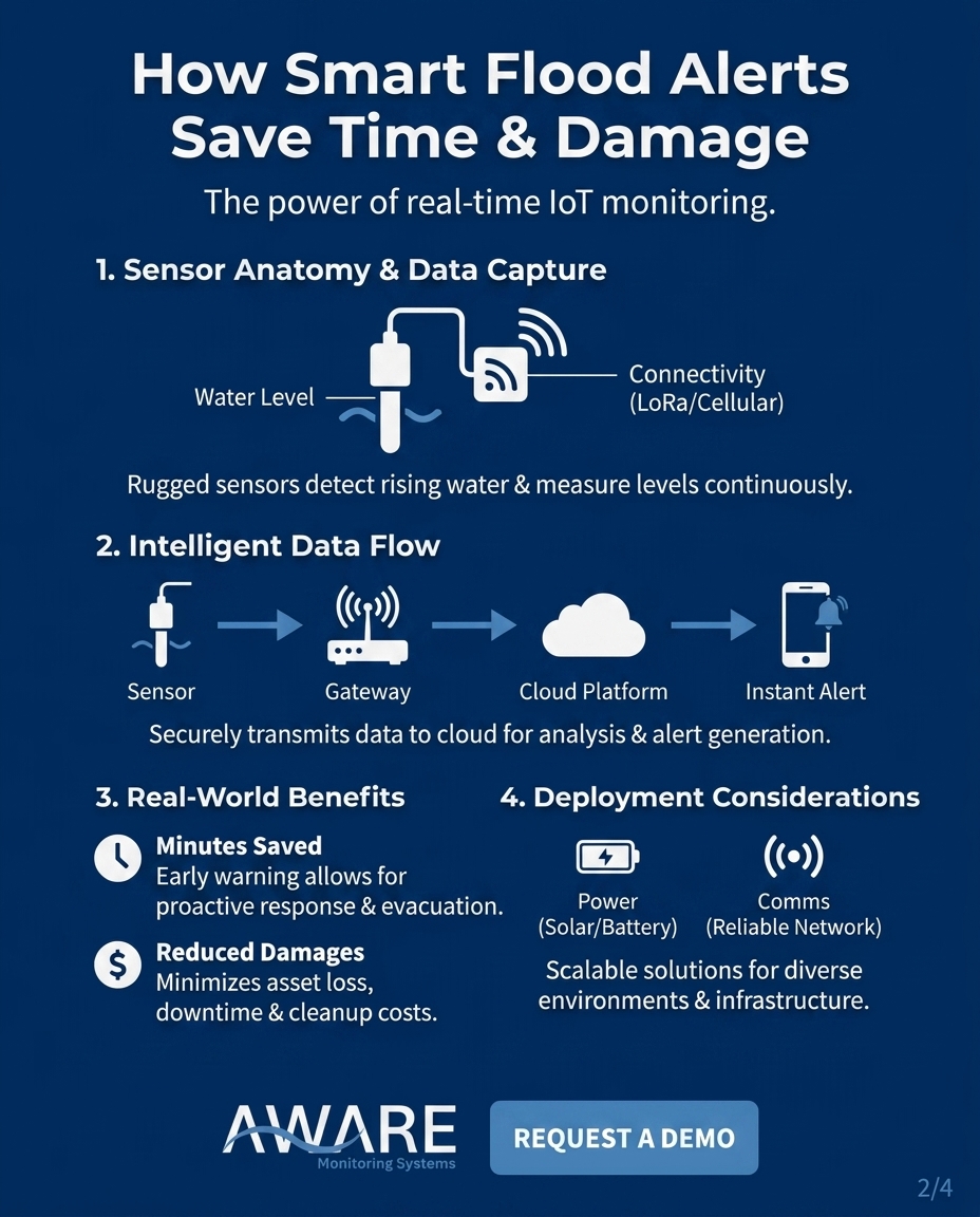 Slide 2 — How Smart Flood Alerts Save Time