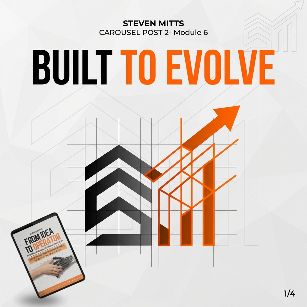 Slide 1 — Built to Evolve