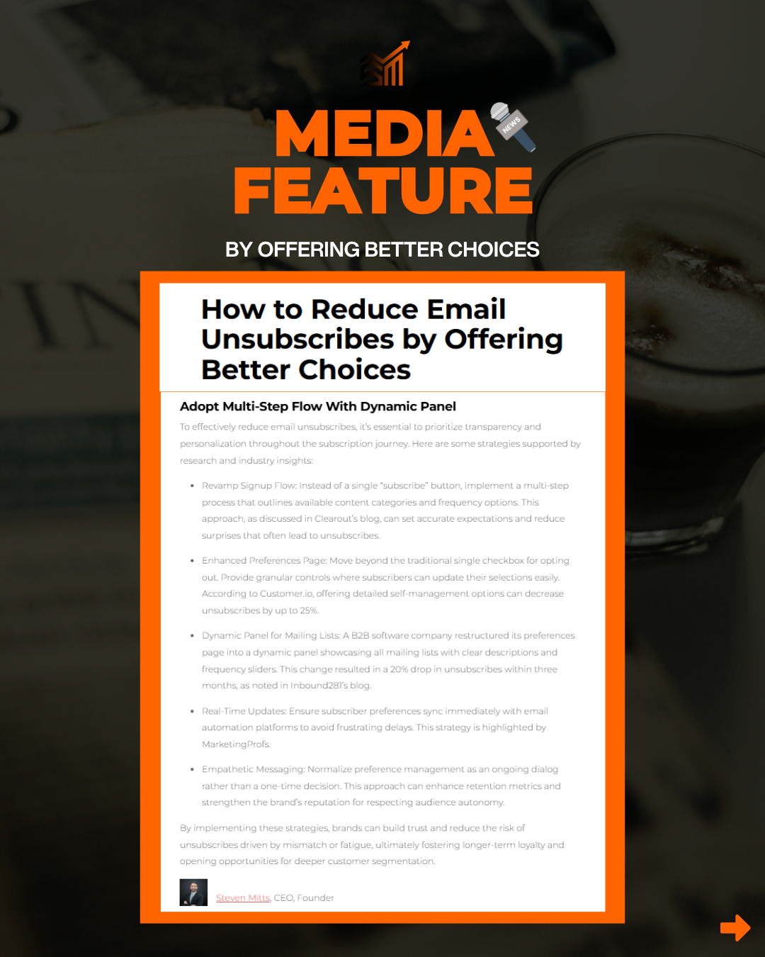 Email Unsubscribes Feature